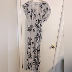 Floral Wrap Dress